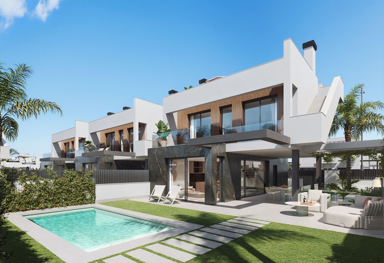 Entdecken Sie die außergewöhnliche Luxusvilla „Capri“ im begehrten Santa Rosalía Lake & Life Resort in Murcia. Eingebettet in eine exklusive Anla Entdecken Sie die außergewöhnliche Luxusvilla „Capri“ im begehrten Santa Rosalía Lake & Life Resort in Murcia. Eingebettet in eine exklusive Anla