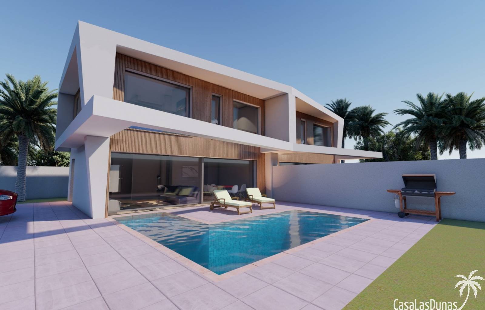 Entdecken Sie diese eleganten neuen Villen in Gran Alacant, einer begehrten Wohngegend an der Costa Blanca, wo Komfort, Ruhe und eine ideale Lage per Entdecken Sie diese eleganten neuen Villen in Gran Alacant, einer begehrten Wohngegend an der Costa Blanca, wo Komfort, Ruhe und eine ideale Lage per